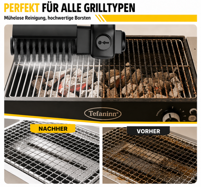Kabellose BBQ-Reinigungsbürste mit 3 Geschwindigkeiten