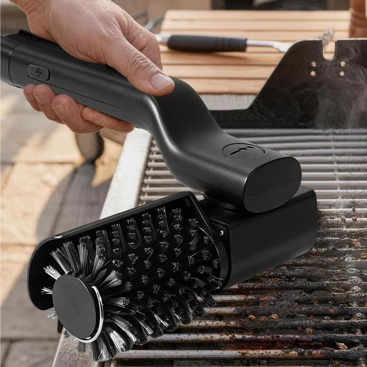 Kabellose BBQ-Reinigungsbürste mit 3 Geschwindigkeiten