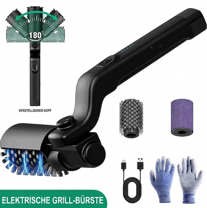 Kabellose BBQ-Reinigungsbürste mit 3 Geschwindigkeiten